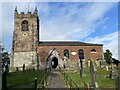 SJ8255 : Parish Church of All Saints, Church Lawton by John H Darch