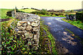 Bridge with curved walls along Farburn Road