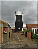 SK8788 : Hewitt's Windmill, Heapham by Neil Theasby