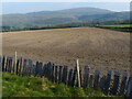 SH6372 : Slate fence along the Wales Coast Path by Mat Fascione