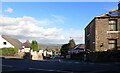 Ley Fleaks Road seen from Highfield Road, Idle, Bradford