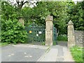 North entrance to Bowling Cemetery