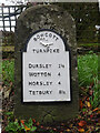 Old Milestone  A4135, Coopers Wood