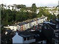 View towards houses on Glenmore Road, Brixham