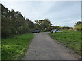 Car park at Aqualate Mere