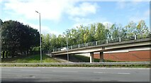 ST3188 : Flyover, part of junction of B4591 and A4042 by David Smith