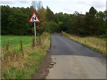 SK5090 : Road sign on Newhall Lane by Graham Hogg
