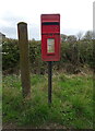 Elizabeth II postbox on Helpringham Road, Burton Pedwardine