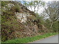SD4281 : Crag beside Back o' th' Fell Road by Eirian Evans