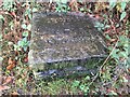 Inscribed stone on the south side of Twirl Hill Road, Hartshead