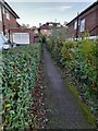 Path from Greenhalgh Walk to Blandford Close