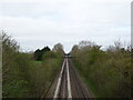 TF1340 : Railway towards Sleaford by JThomas