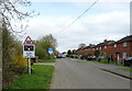 Approaching the level crossing on Burton Road, Heckington