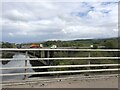 SD4964 : Traffic on the M6 over the Lune bridge by Eirian Evans