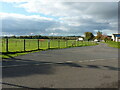 At the entrance to Lodgehill Farm