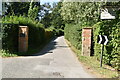 Entrance to Crippenden Manor