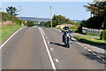 Motorcyclist on the A99 near Burrigill