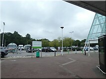 ST2984 : The Asda superstore car park, Duffryn by David Smith