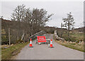 NH6733 : Bridge closed, Tordarroch by Craig Wallace