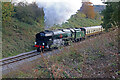 SP0230 : Gloucestershire Warwickshire Steam Railway - A 'Merchant Navy' heading for Greet Tunnel by Chris Allen