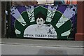 View of Sophia Duleep Singh street art on Foundry Road