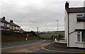 Whitby Road (A174) at its junction with Staithes Lane, Staithes