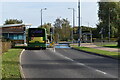 Fastrack bus route at junction with Marsh Street North