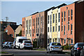 Modern housing in Brunel Way