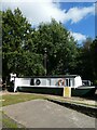 Cafe in  canal boat, Pontypool