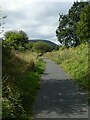 Cycle track on former railway line, Pontnewynydd