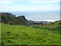 SS4485 : Looking south from the Wales Coast Path by Eirian Evans