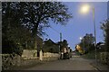 School Road, Coldingham at dawn