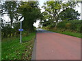 A6088 leaving Bonchester Bridge