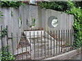 A curiosity at the junction of Elmdale Road and Elton Road