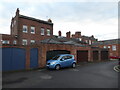 The rear of Rainbow Hill Terrace, Worcester