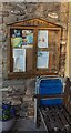 SO3903 : Noticeboard on a wall of the Hall Inn, Gwehelog by Jaggery
