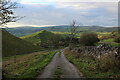 Lane above Wheeldon Trees