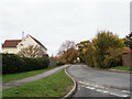 TM3255 : B1078 Ash Road, Campsea Ashe by Geographer