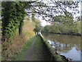 Footpath below the canal