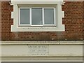 SX8851 : Datestone on the Kingswear Hall by Stephen Craven