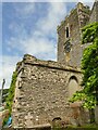 SX8851 : West end of the church of St Thomas of Canterbury, Kingswear by Stephen Craven