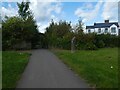 Shared path in Taff Bargoed Community Park