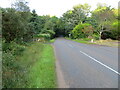 Road (A836) at Woodend