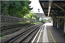 TQ1882 : Central Line, Hanger Lane Station by N Chadwick