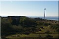 TM2831 : Landguard Fort: view from the roof towards Right Battery and the port radar tower by Christopher Hilton