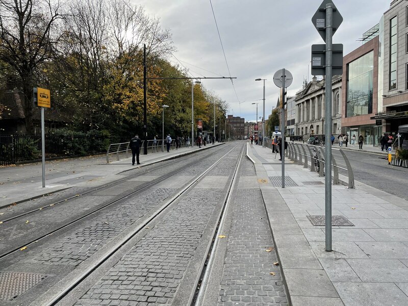 luas green line st paddys day