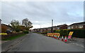 Roadworks on Hawling Road, Market Weighton