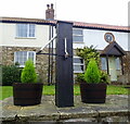 Old pump on High Street, Sancton