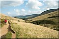 SK0886 : The Pennine Way along the Vale of Edale by Jeff Buck