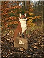 NS5472 : Autumn fox by Richard Sutcliffe